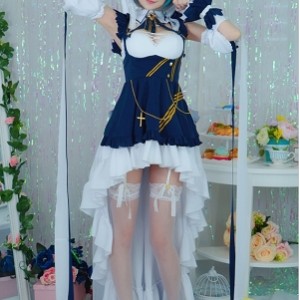 碧蓝航线柴郡三次元魔法少女放飞自我嘴艺打奶炮30P1V1.1GB百度盘