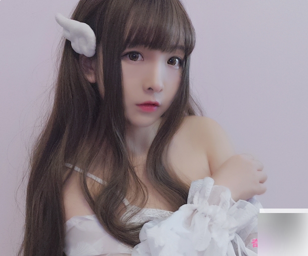 古川kagura定制玉桂狗浴衣亮丝黑旗袍蕾姆高清套图6G粉丝必收