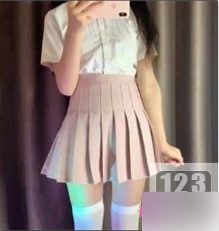 抖音美少女学生型眼镜萌系