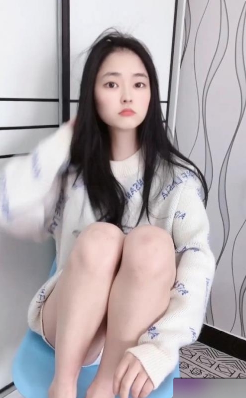 清纯网红芋喵喵芋宝毛衣作品