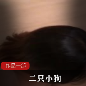 两只可爱小狗的艺术作品