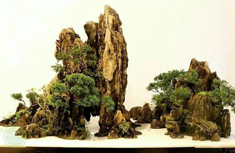 山水盆景制作图解