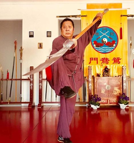 中华武术九转连环鸳鸯腿分享