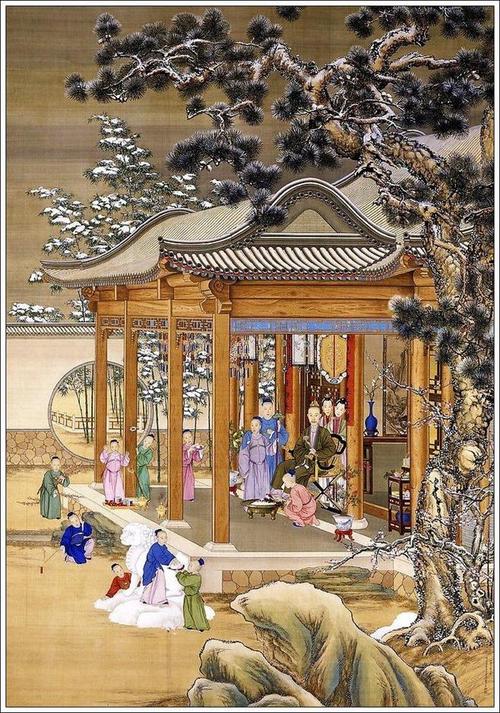 传承经典古籍：北京故宫博物院藏万国来朝图高清扫描