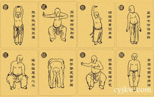 易筋经外经图说