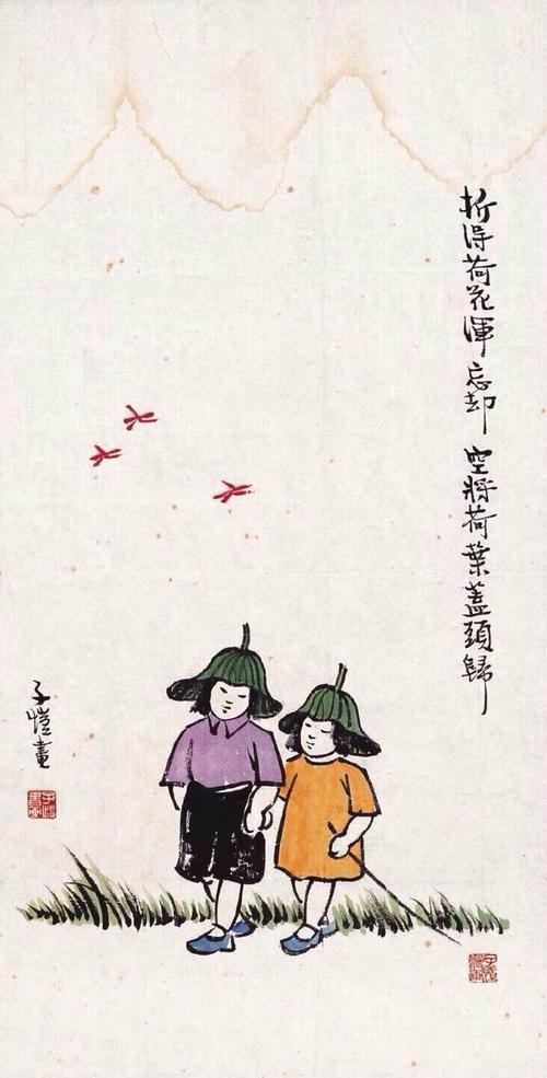丰子恺的黑白漫画集，包含超过350幅高清漫画，八月新书精选