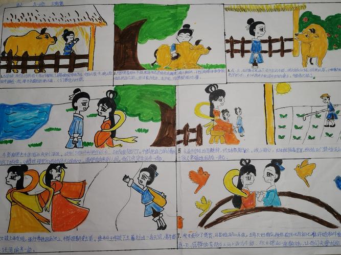 高清全系列牛郎织女连环画收藏分享