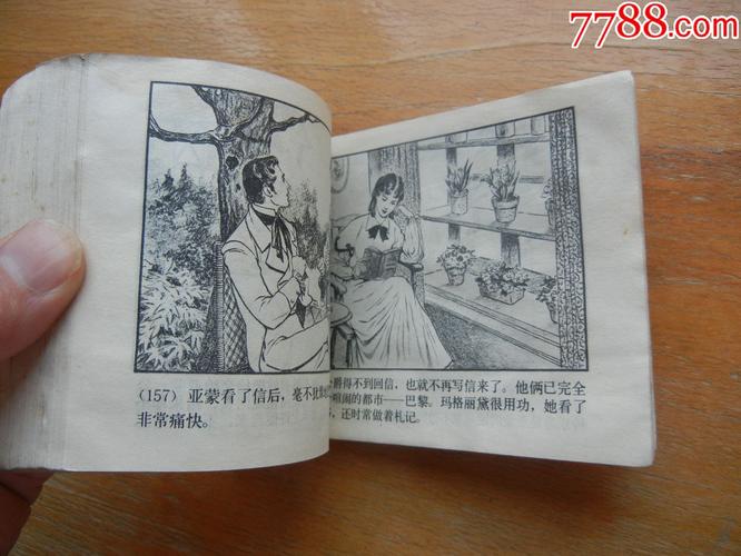 国外经典连环画《茶花女》全系列高清分享