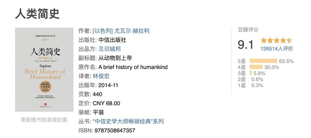 豆瓣图书Top400大合集