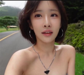 名媛sunwall，打造完美身材，尽情享受露天车健身乐趣！