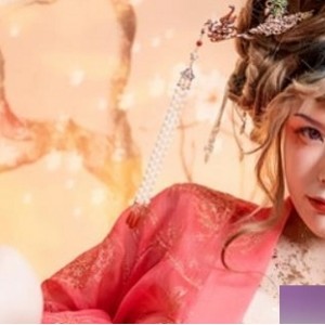 夏小秋轻盈神妃，新春贺图，艺术作品尽显风采