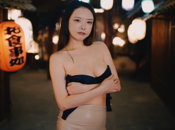 斗鱼模特主播COS网红浮力姬巨R女神秋和柯基古风抖M73V-38G