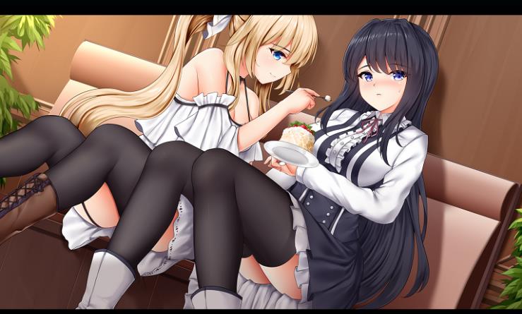 姫恋~縛羽の欠片~：百合向ADV日式剧情游戏，独特的拘束系玩法，揭示姐妹之间禁忌的真相，充满百合元素，H场面精彩奇妙，展现女女之间的深情爱意。