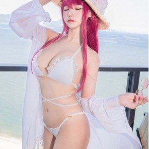 Momoko葵葵的二次元COS女主漫画，尺度大，前车大灯效果，D规模18R，超多布料43套，总共7.4G