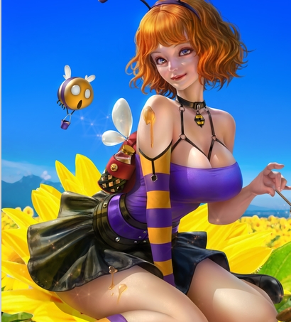 LOL阿狸、死神、海贼娜美、汉库克的韩国灵魂画师创作的性感18R奶牛商品,包含162P-793M的精华。