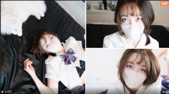 玩偶姐姐浮力姬顶流不良视频黑皮衣一日女友富二代陪玩女特工COSPLAY6v-3.G