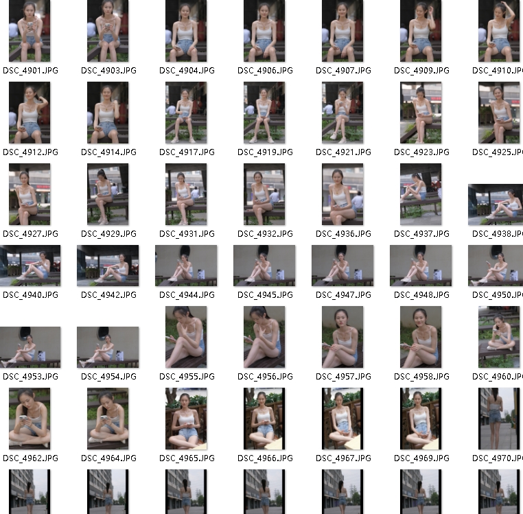 浅笑明眸4K近距离街拍自购421P1V3.9G百度云永久链接