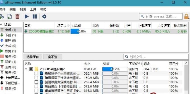 强大的BT下载工具推荐：qBittorrent中文绿色增强版