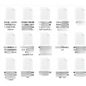 九百部后宫合集，1.5G视频，作者多人精心打包