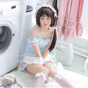 社保姬金鱼kinngyo_7套合集2.8G，大眼萌妹身材颜值高