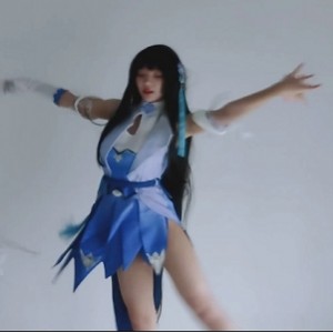 虎牙小玉儿4V575M二次元浮力姬反差太顶了