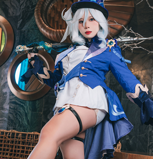 浵卡ToKar芙宁娜Cos推特劲爆1v+41p466M太撩人了