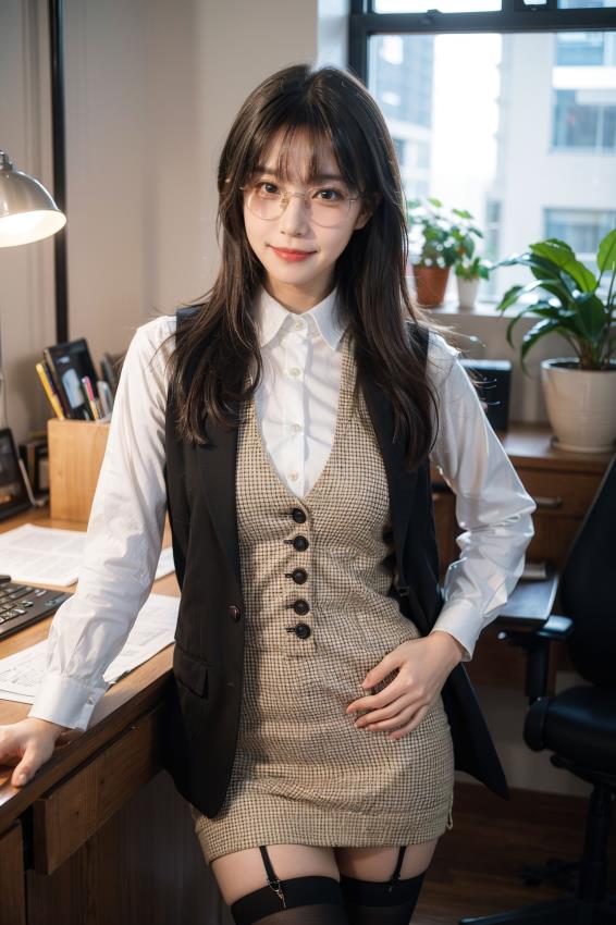 P站眼镜娘办公私房照绝密展示181P116M超值珍藏