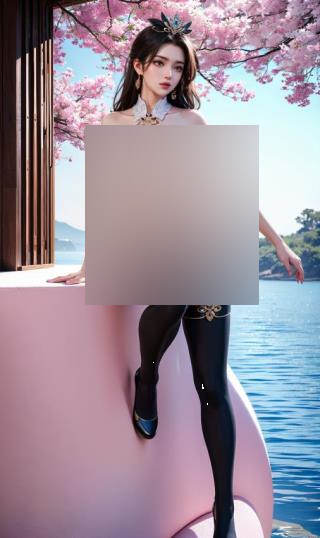 132M颜如玉AI绘画合集55张诱人